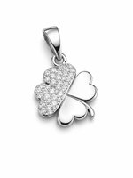 Charm Idee Preziose dal 1987 Dame in Weißgold Zircone IP.CHK18B/173